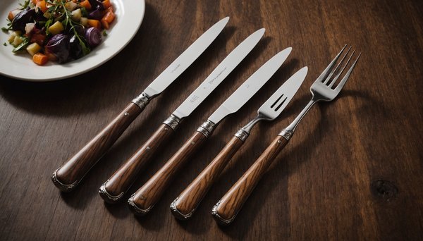 Experience the elegance of artisanal cutlery from morta wood